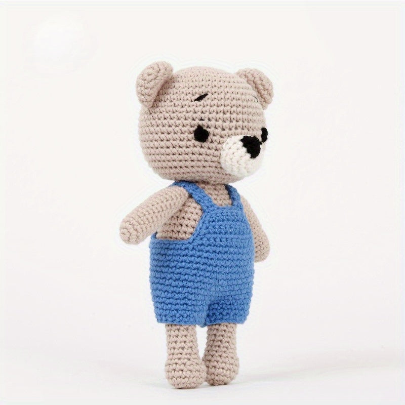 Soft Crochet Dolls for Girls: Handmade Backpack Pants Bear Toys and Knitted Treasures