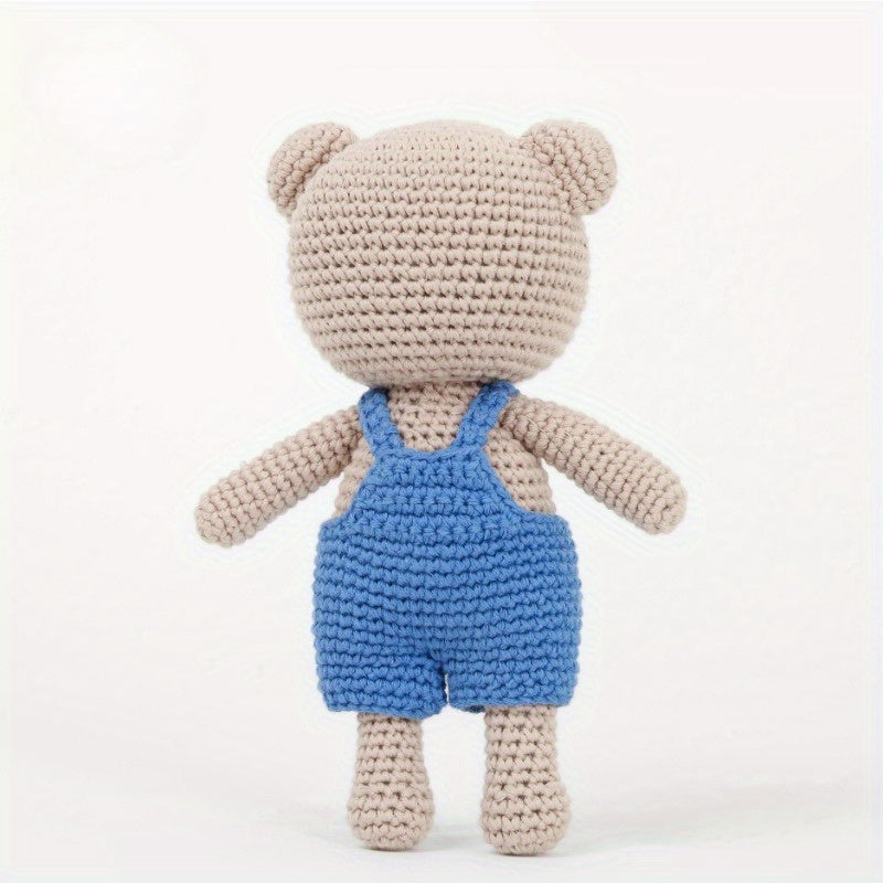 Soft Crochet Dolls for Girls: Handmade Backpack Pants Bear Toys and Knitted Treasures