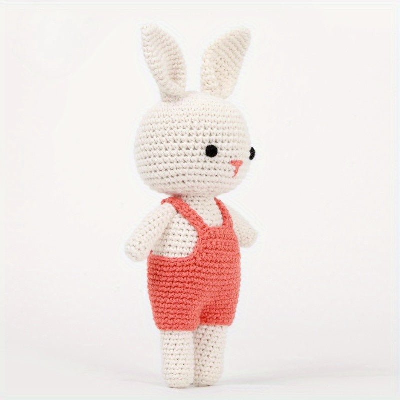 Delightful Crochet Backpack Pants Bunny Toys for Babies: Handmade Dolls and Knitted Friends