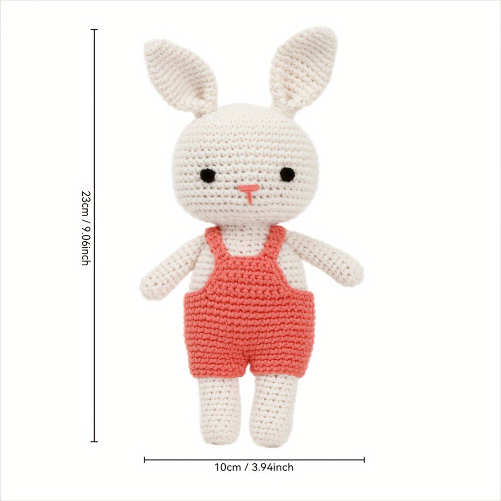 Delightful Crochet Backpack Pants Bunny Toys for Babies: Handmade Dolls and Knitted Friends