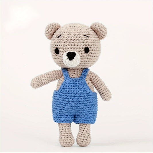 Soft Crochet Dolls for Girls: Handmade Backpack Pants Bear Toys and Knitted Treasures
