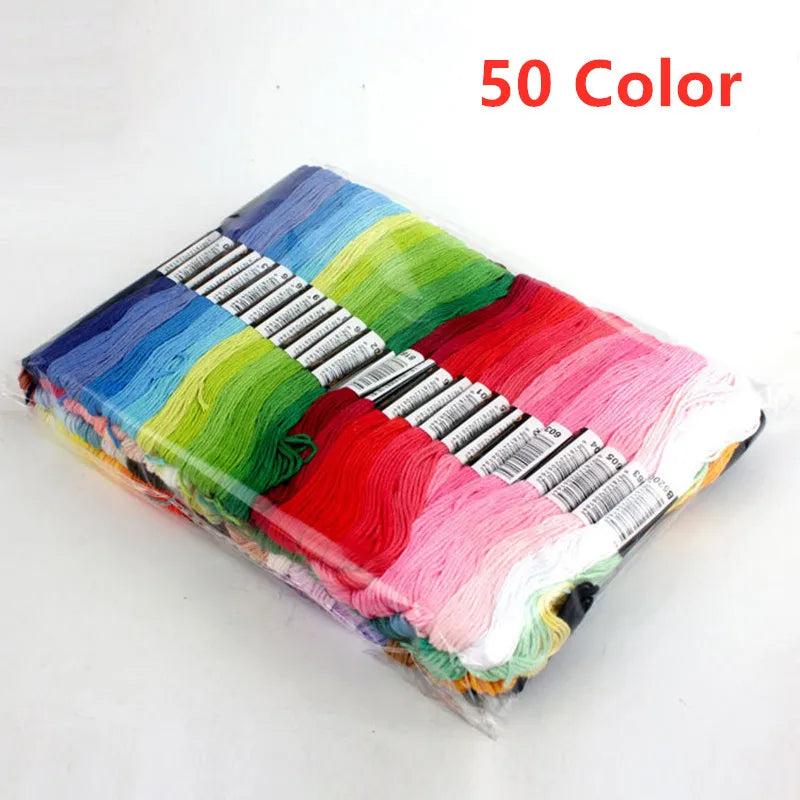 447 pieces DMC Cross stitch threads all different color embroidery thread Skeins Craft Dofferent Gradient Color Thread