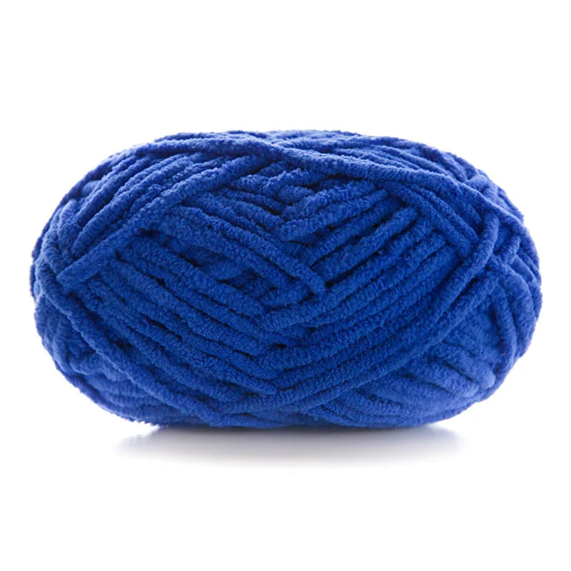 50g Thick Velvet Yarn Handmade DIY Knitting Yarn Wool Line Baby Scarf Hat Soft Chenille Yarn Knit Wol